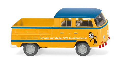 Wiking 031403 VW T2 Doppelkabine VW Kundendienst Spur H0