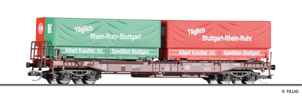 TILLIG 18159 Taschenwagen der DB Spur TT