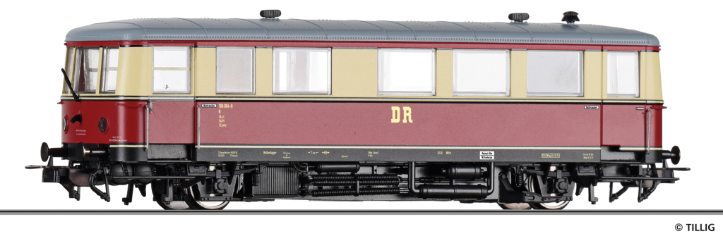 TILLIG 73133 Triebwagen BR 186 der DR Spur H0