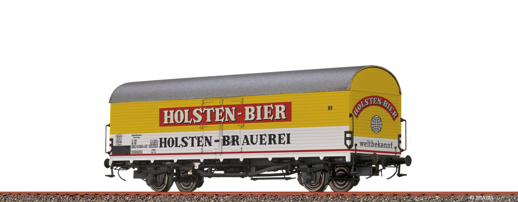 BRAWA 50948 Kühlwagen Ibdlps383 "Holsten-Edel" DB Spur H0