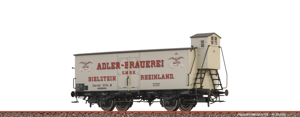 BRAWA 51256 Bierwagen "Adler-Brauerei Bielstein" DRG Spur H0