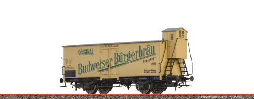 BRAWA 51260 Bierwagen "Budweiser Bürgerbräu" k.k.St.B. Spur H0