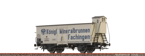 BRAWA 51263 Bierwagen "Königl. Mineralbrunnen Fachingen" K.P.E.V. Spur H0