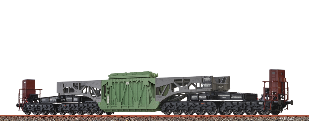 BRAWA 51272 Schwerlastwagen SSt125 „RWE” DRG Spur H0