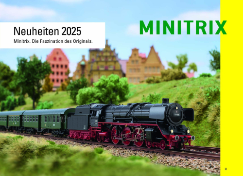 Minitrix 20271 Neuheitenkatalog 2025