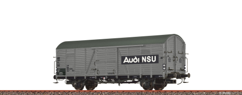 BRAWA 50483 Gedeckter Güterwagen Hbck291 Audi NSU DB Spur H0