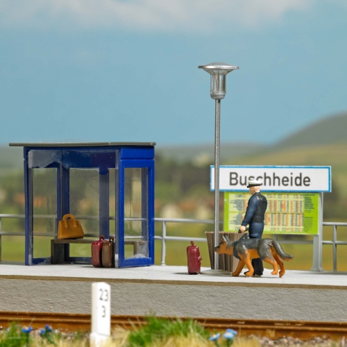 Busch 8868 Action Set Polizei mit Schäferhund Spur TT