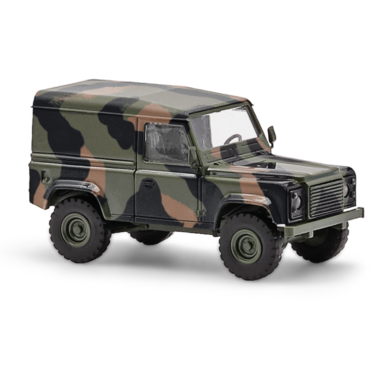 Busch 54355 Land Rover 90 Camouflage Spur H0