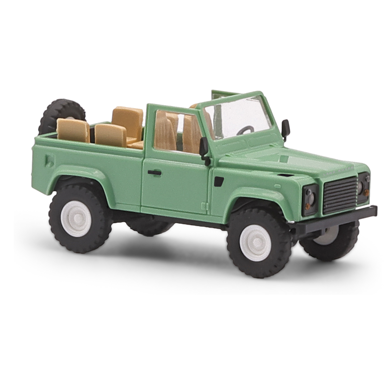 Busch 54391 Land Rover 90 offen Grün  Spur H0