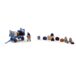 Busch 79910 Action Set Bahnsteigkarre Spur H0