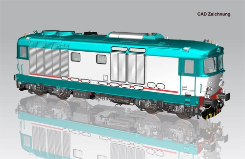 PIKO 55933 Wechselstrom XP Diesellok/ Sound D.445 XMPR FS VI + PluX22 Decoder Spur H0