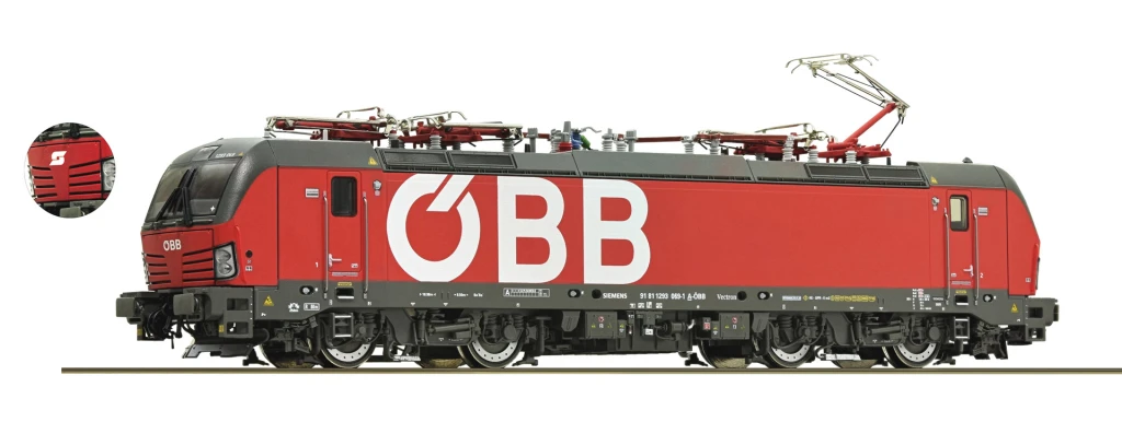 ROCO 7500154 E-Lok Rh 1293 ÖBB DC Spur H0