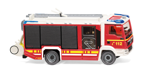 Wiking 061244 Feuerwehr AT LF MAN TGM Euro 6 Rosenbauer Spur H0