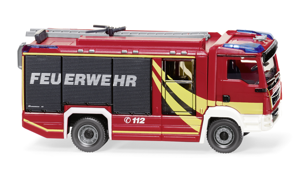 Wiking 061259 Feuerwehr Rosenbauer AT LF MAN TGM Euro 6 Spur H0