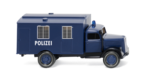 Wiking 086435 Polizei Gefangenentransport Opel Blitz Spur H0