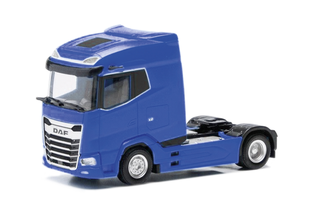 herpa 315760-003 DAF XG Zugmaschine 2achs, ultramarinblau Spur H0