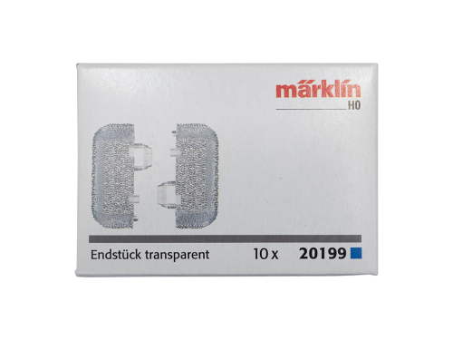 Märklin 020199 Gleisendstücke transparent (10 St.) Spur H0