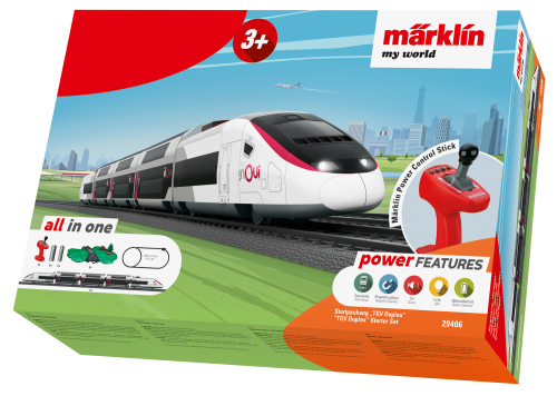 Märklin 029406 Märklin my world - Startpackung TGV Duplex Spur H0