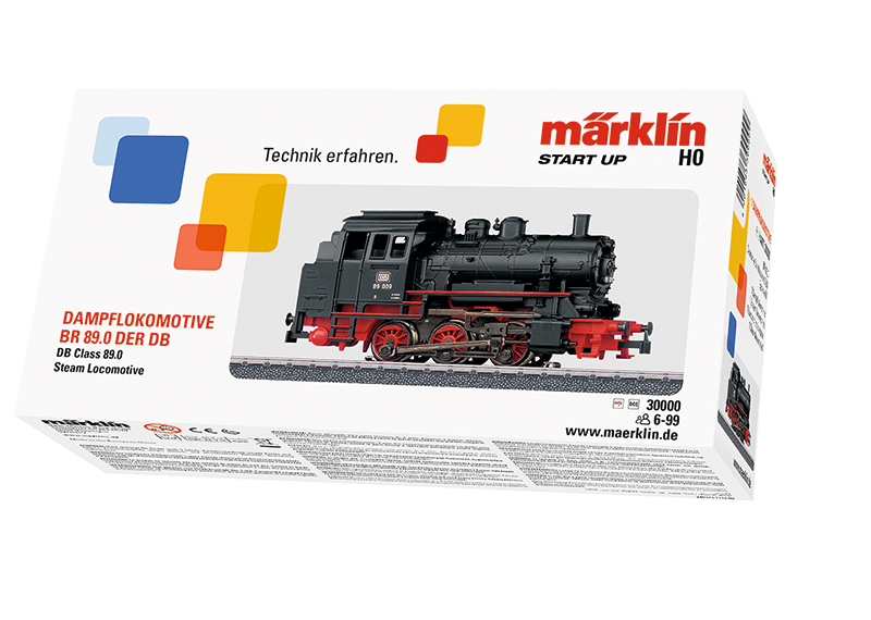 Märklin 030000 Märklin Start up - Tenderlokomotive Baureihe 89.0 Spur H0