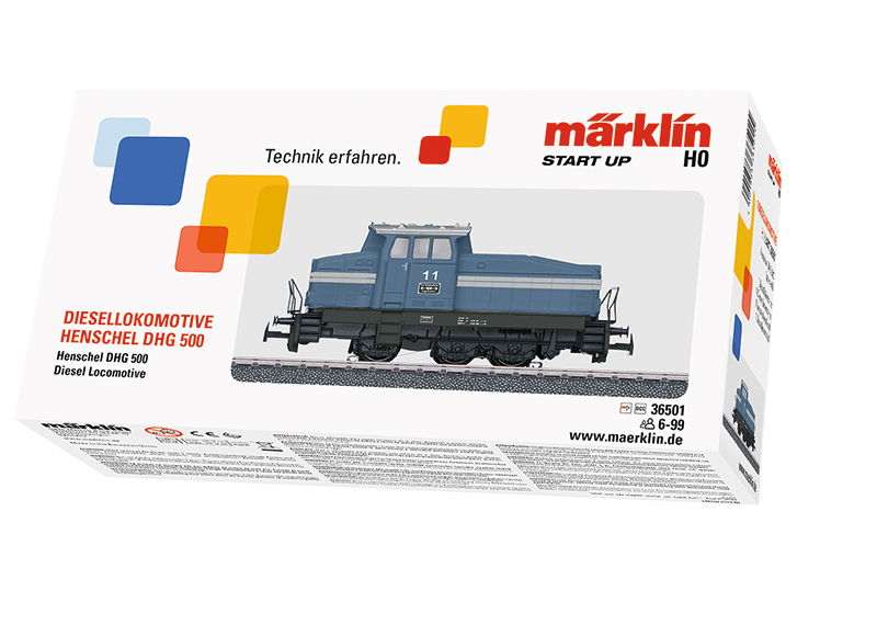 Märklin 036501 Märklin Start up - Diesellokomotive DHG 500 Spur H0