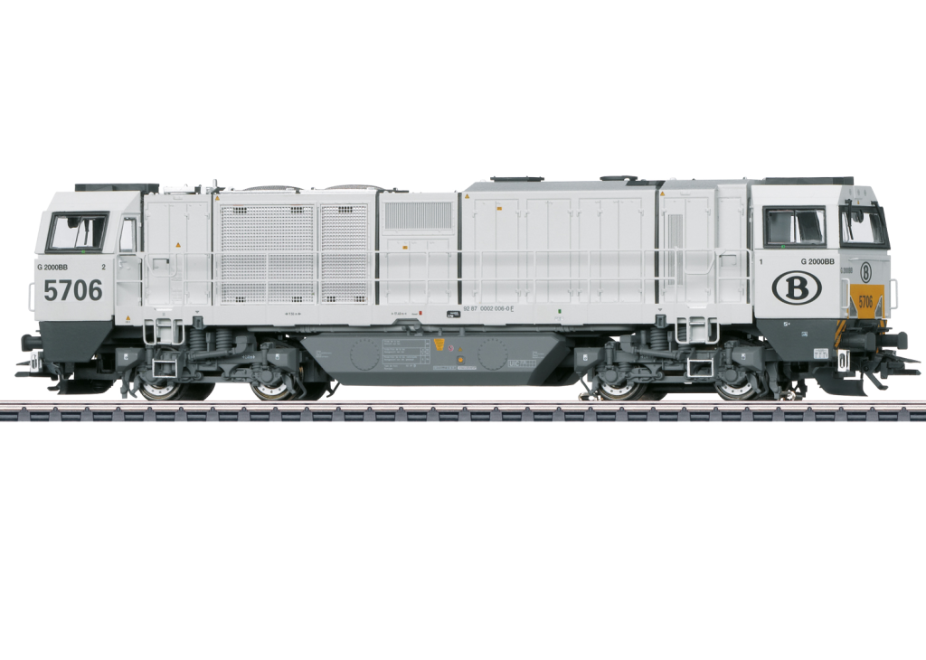 Märklin 037297 Diesellokomotive Vossloh G 2000 BB Spur H0