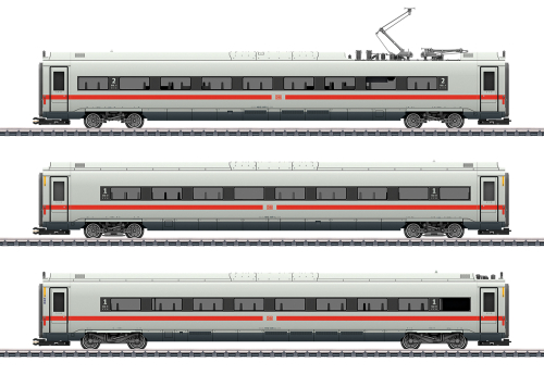 Märklin 043726 Ergänzungswagen-Set zum ICE 4 Spur H0