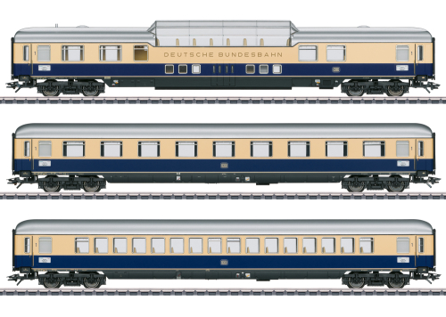 Märklin 043881 Schnellzugwagen-Set 1 Rheinpfeil 1963 Spur H0