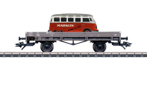 Märklin 046005 Niederbordwagen Bauart X-05 Spur H0