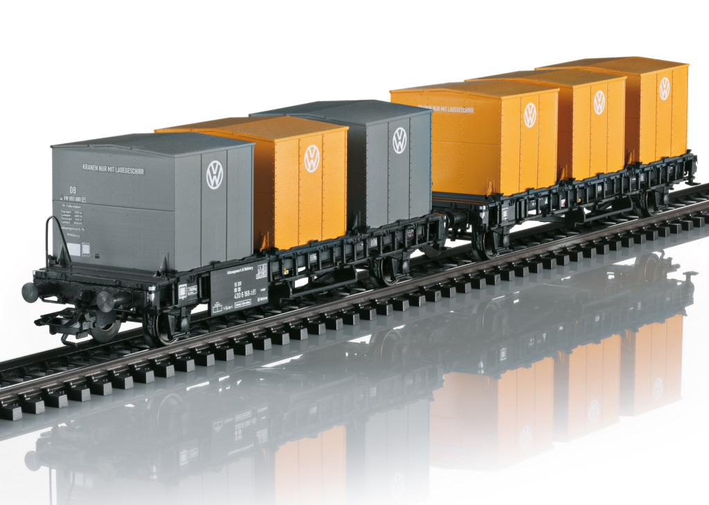 Märklin 046661 Behälter-Transportwagen Laabs Spur H0