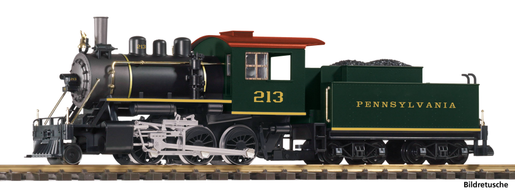 PIKO 38271 US Dampflok PRR Mogul R/C Batterie mit Sound Spur G / Spur II