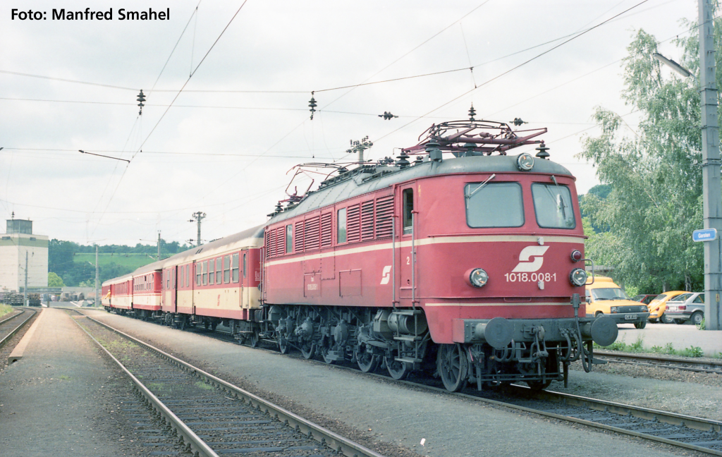 PIKO 51149 E-Lok Rh 1018 ÖBB  V + DSS PluX22 Spur H0