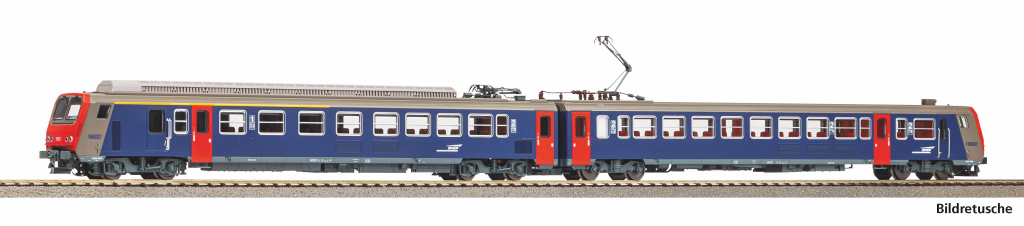 PIKO 96534 Wechselstrom E-Triebzug/ Sound Z 9600 origine SNCF IV + PluX22 Decoder Spur H0
