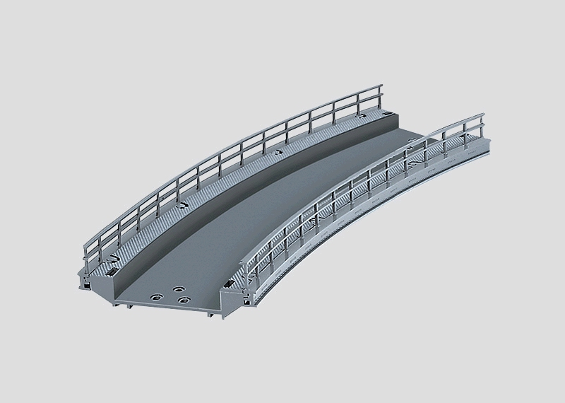 Märklin 074613 Gebogenes Rampenstück Spur H0