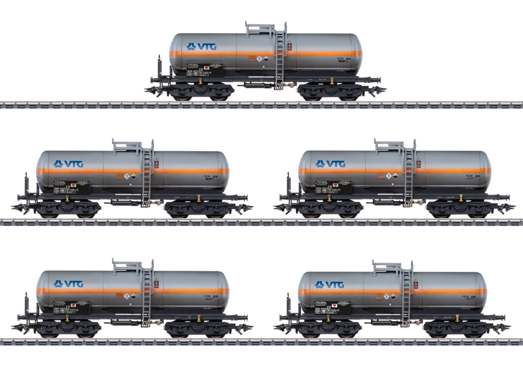 Märklin 046465 Chlorgaskesselwagen-Set VTG Spur H0