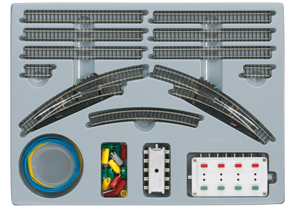 Märklin 08193 Bahnhofsgleispackung T2 Spur Z