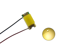 KM0104 5 Stück SMD LED 0805 gelb mit Lackdraht 0,15mm Modellbahn Modellbau 