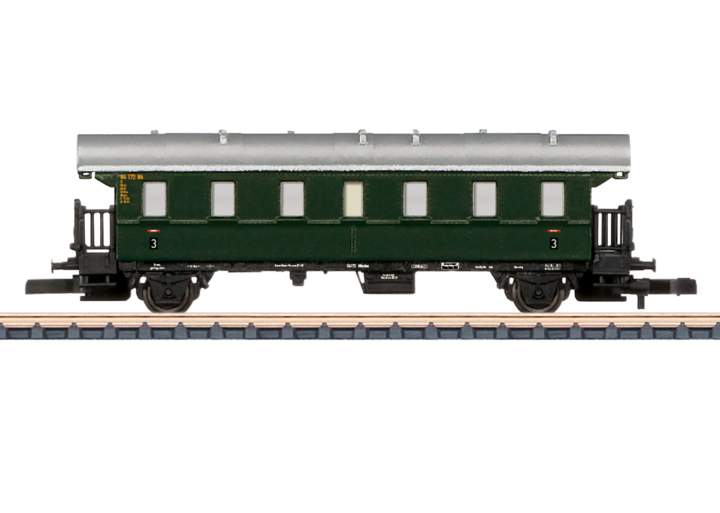 Märklin 087511 Einheitspersonenwagen Donnerbüchse Spur Z