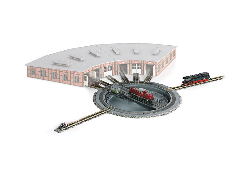 Märklin 089983 Drehscheibe mit 8 Gleisanschlüssen Spur Z