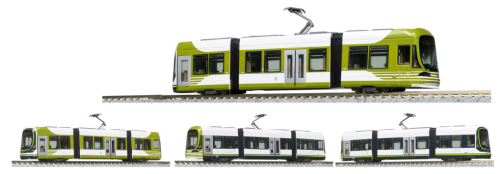 Kato K148045 Straßenbahn Hiroden 1001 LRV HER/Hiroden Bus, Ep.VI Spur N