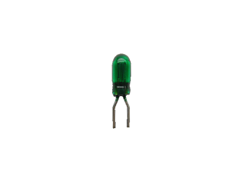 Allglas T1 Glühlampe 3mm grün Steckbirne 2 Pin
