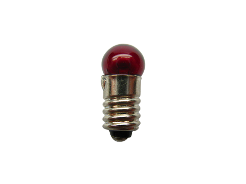 E5.5 Glühlampe 6mm Kopf rot 19V 60mA