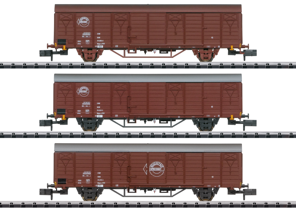 Minitrix T18902 Güterwagen Set Expressgut Spur N