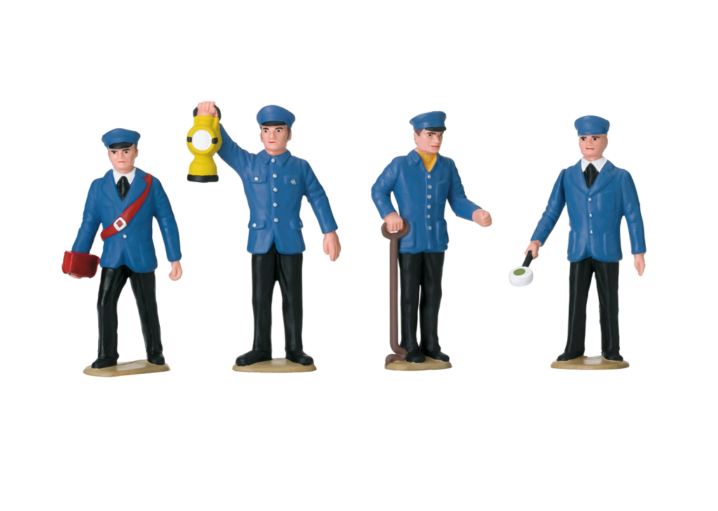 LGB L53001 Figuren Set Bahnpersonal Deutschland Spur G