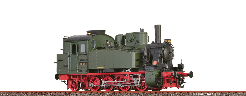 BRAWA 40585 Dampflokomotive 98.10 DRG Epoche II AC EXTRA Spur H0