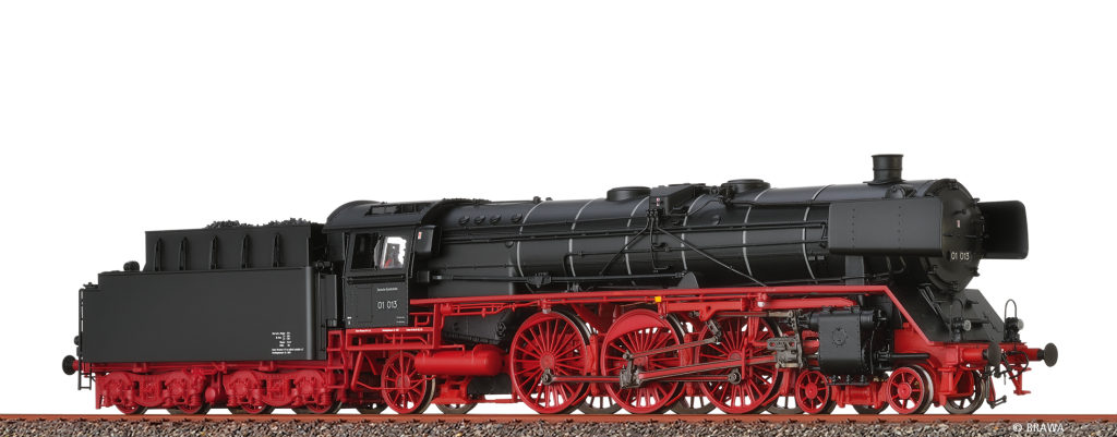 BRAWA 40959 Dampflokomotive 01 DB Epoche III AC EXTRA Spur H0