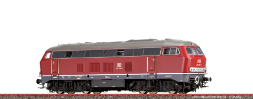 BRAWA 41162 Diesellokomotive 216 DB Epoche IV DC Digital EXTRA Spur H0
