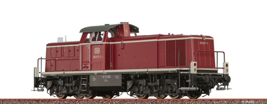 BRAWA 41578 Diesellokomotive BR290 DB Epoche IV DC Analog BASIC+ Spur H0