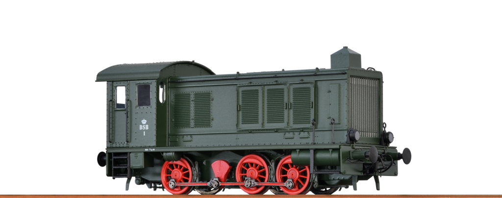 BRAWA 41620 Diesellokomotive T DSB Epoche III DC Analog BASIC+ Spur H0