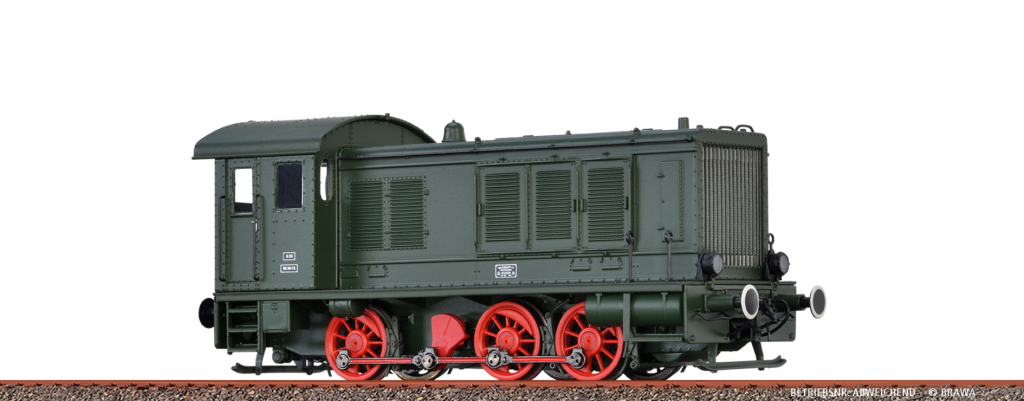 BRAWA 41658 Diesellokomotive WR 360 DRG Epoche II DC Analog BASIC+ Spur H0