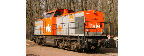 BRAWA 41702 Diesellokomotive 203 HVLE Epoche VI DC Digital EXTRA Spur H0